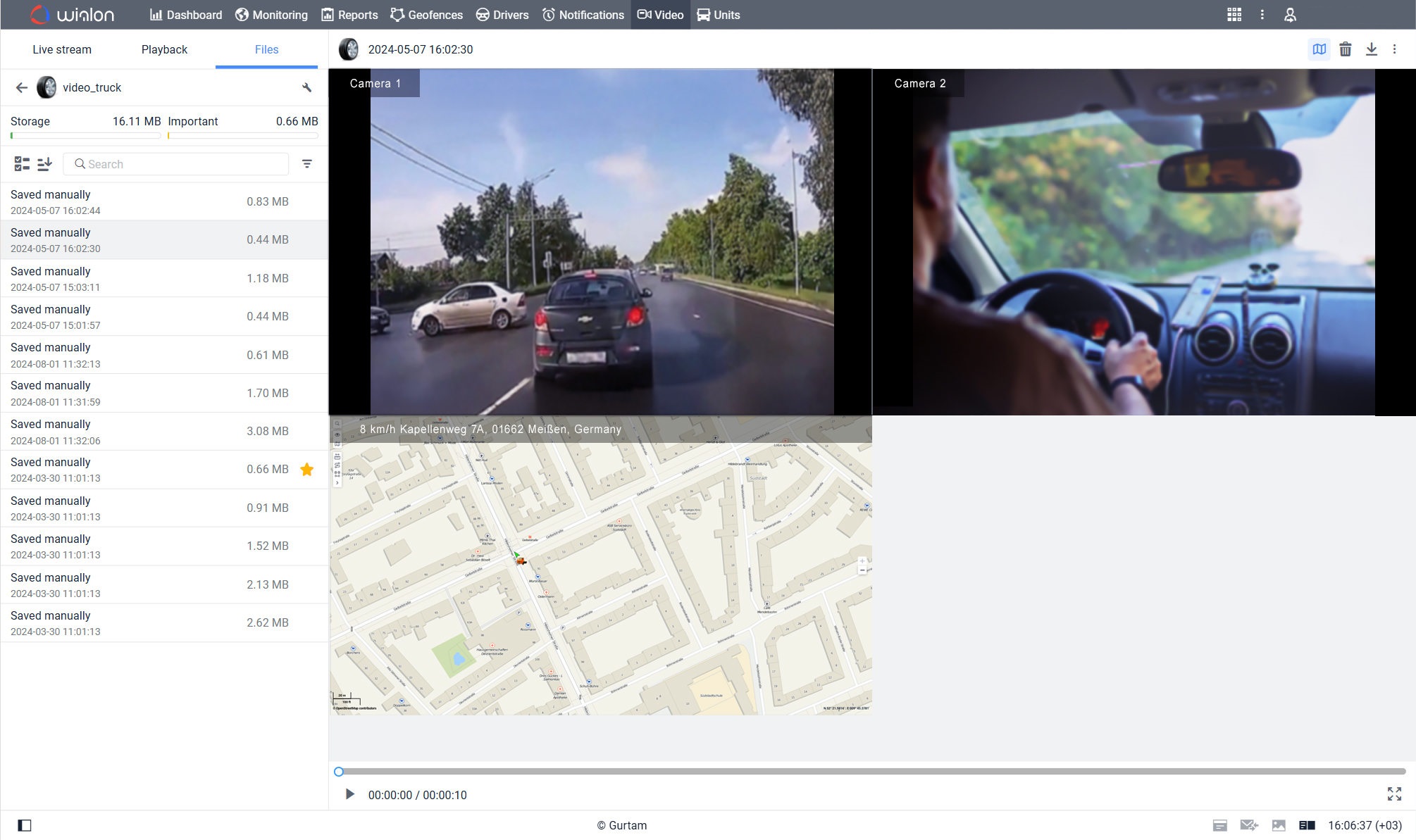 Video telematics